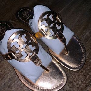 Size 8 NEW Rose Gold Tory Burch Miller’s